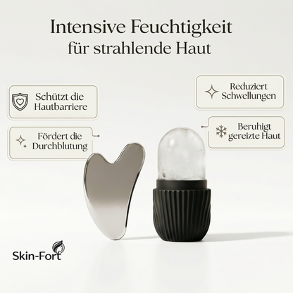 Skin-Fort Gua-Sha + Ice Roller