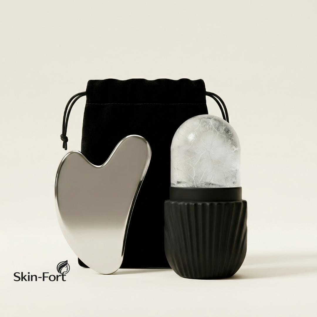 Skin-Fort Gua-Sha + Ice Roller